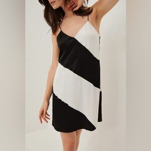 NAKD black and white mini dress